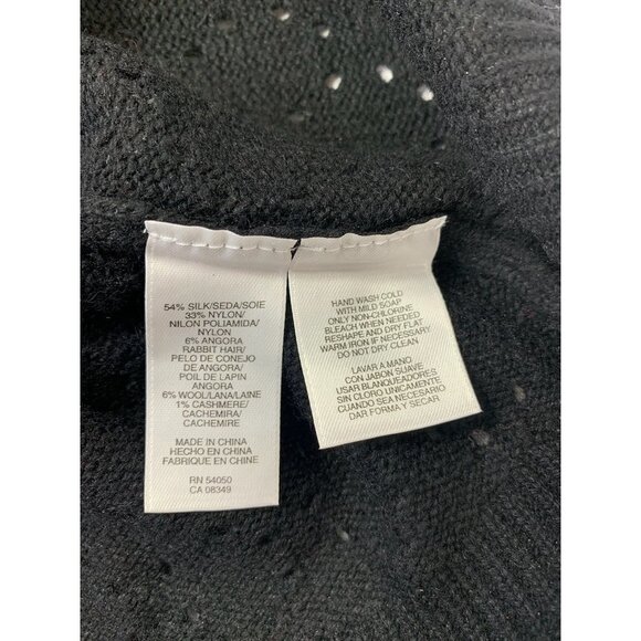 Anne Klein Women's Knitted Jeweled Top - Picture 4 of 6